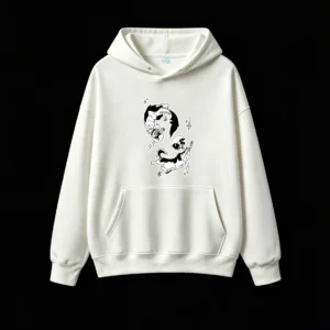 白卫正 Cozy Fuzzy Sherpa Lined Hoodie for Men Women