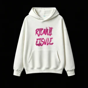 白卫正 RIVAL EISULE Stay Focused Abstract Graphic Hoodie for Men Women