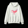 Unisex Hooded Sweatshirt with Cozy Fleece Lining and Front Pocket Casual Streetwear Pullover for Men Women