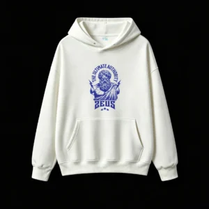 白卫正 The Ultimate Authority Zeus Bust Hoodie