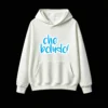白卫正 Cozy Hoodie for Women Men Premium Cotton Blend Pullover Sweatshirt with Front Pocket