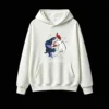 白卫正 Cozy Fleece Lined Hoodie Sweatshirt for Men Women