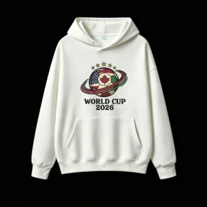 2026 FIFA World Cup USA Mexico Canada Tri-Nation Graphic Hoodie