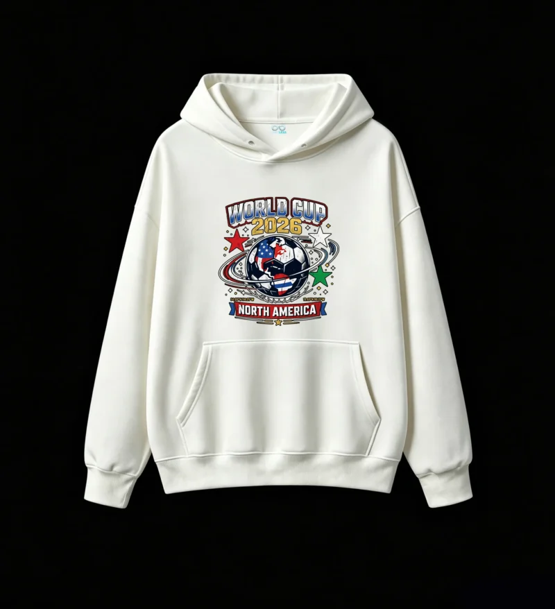 白卫正 World Cup 2026 North America Graphic Hoodie