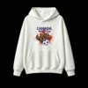 Canada World Cup Cartoon Beaver Soccer Jersey Hoodie