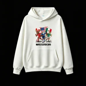 North America Soccer Mascots Hoodie