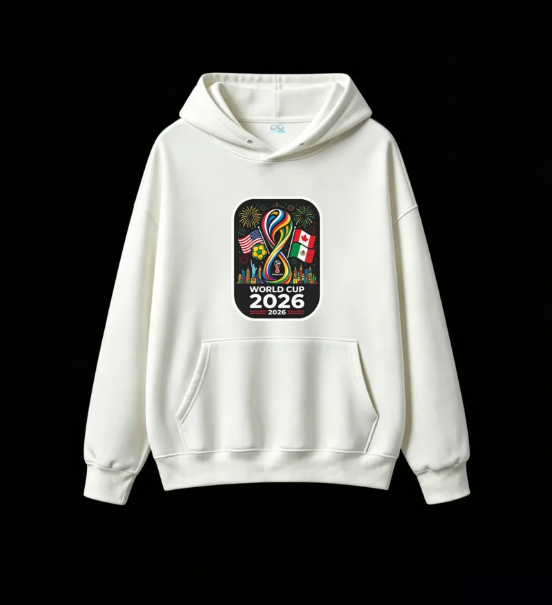 2026 FIFA World Cup USA Canada Mexico Co-Hosts Celebratory Hoodie