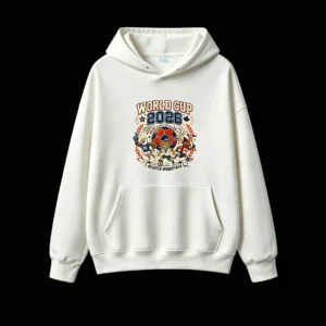 2026 FIFA World Cup USA Mexico Canada Mascot Hoodie