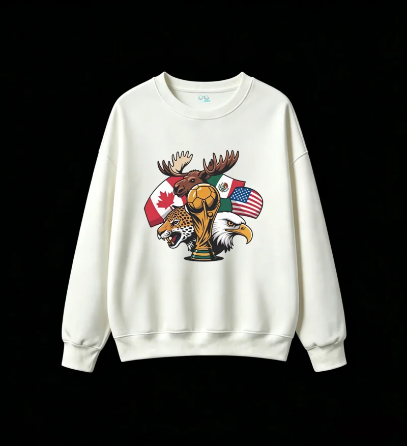 白卫正 International Soccer North America Team Graphic Hoodie