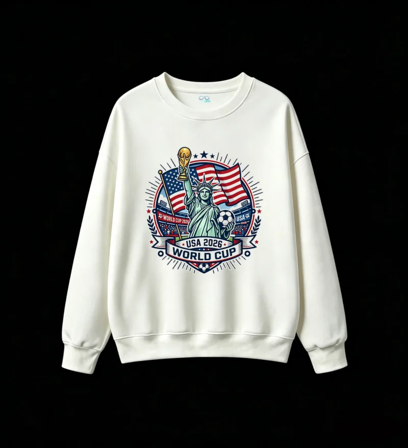 白卫正 Oversized Unisex Hoodless Sweatshirt
