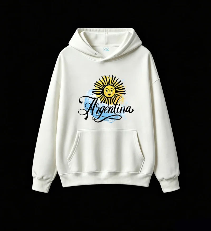 Premium Cotton Blend Pullover Sweatshirt with Kangaroo Pocket, Soft Fleece Lined Warm Winter Jacket - Perfect Gift for Family, Friends, Casual Streetwear Style