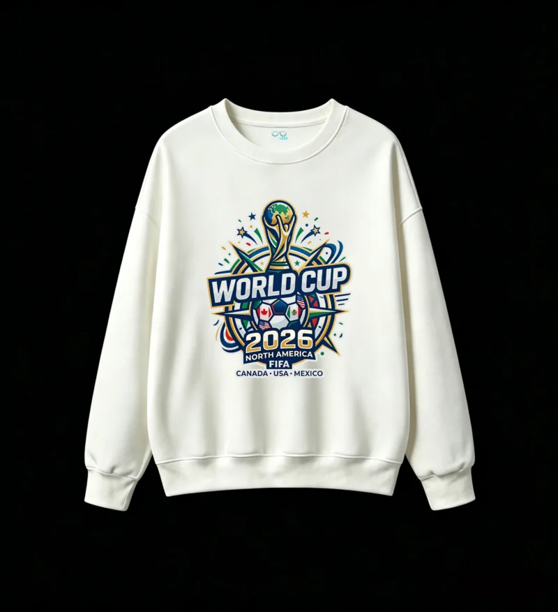 白卫正 FIFA World Cup 2026 North America Official Logo Unisex Hoodie