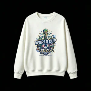 白卫正 FIFA World Cup 2026 North America Official Logo Unisex Hoodie