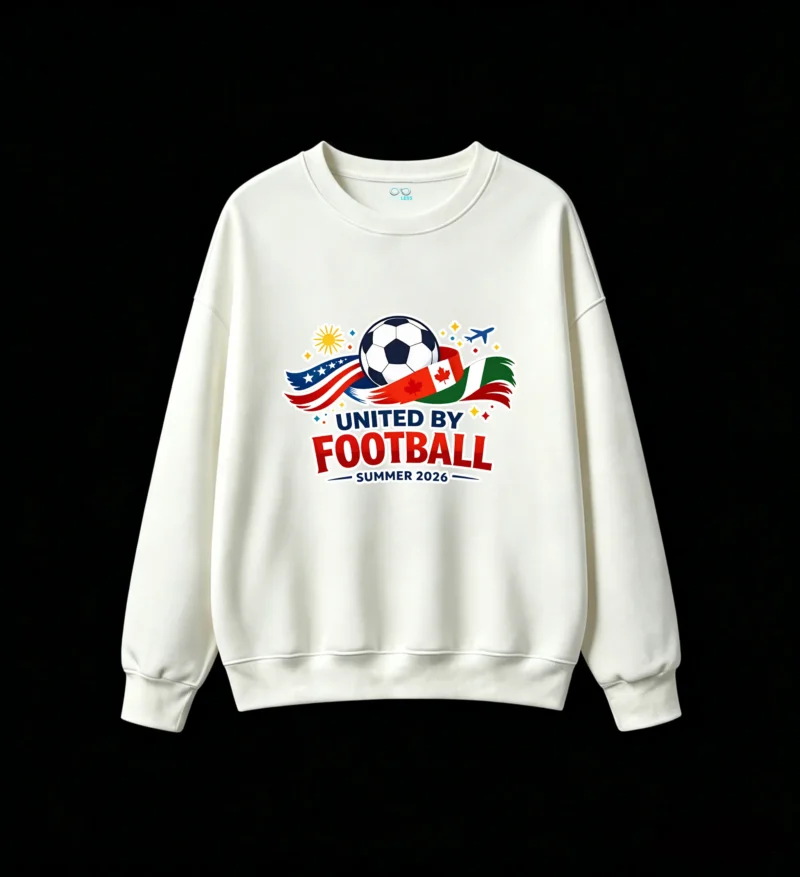 United By Football Summer 2026 - Venezuela Canada Zimbabwe Global Soccer Celebration Unisex Oversized Hoodie