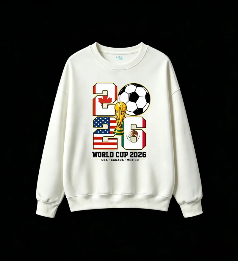 2026 FIFA World Cup Canada USA Mexico Host Nations Unisex Hoodie