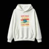 白卫正 Fishing Dad Special To Be A Father Retro Americana Fish Leaping Stars Stripes - Cozy Fleece Hoodie