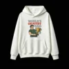 World's Okayest Dad Funny Cartoon Illustration Hoodie