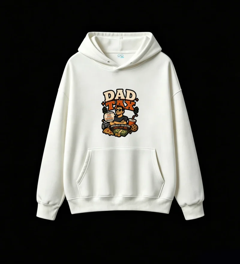 白卫正 Dad Tax Funny Fatherhood Humor T-Shirt - It's Not A Fee It's A Fatherly Privilege