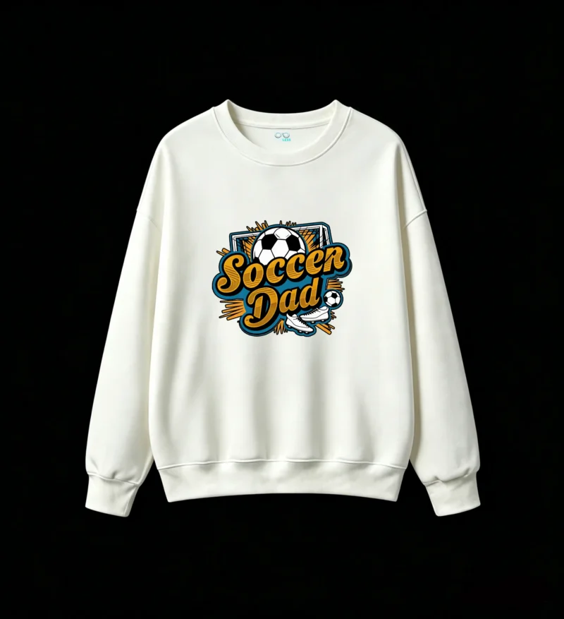 Soccer Dad Retro Graphic Sweatshirt