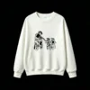 白卫正 TOMGIANT Motocross Handshake Family Bonding High Contrast Black and White Sketch Art Hoodie