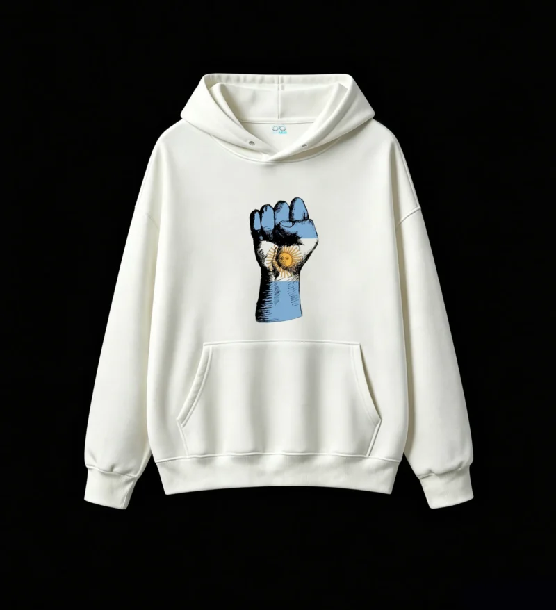 白卫正 Bold Graphic Streetwear Sweatshirt with Woodcut Texture, National Pride Design for Men Women, Comfortable Cotton Blend Pullover for Summer Casual Wear, Perfect Gift for Independence Day and Patriotic Celebrations