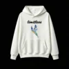 Ocean Wave Kingfisher Bird Art Hoodie