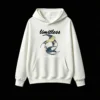 Yin Yang Swallows Circular Design Hoodie