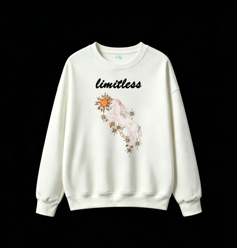 白卫正 Chasing Light Pegasus, Limitless & Unrestrained Sweatshirt