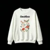 白卫正 Ornate Bird and Blooming Flowers Hoodie