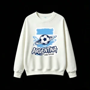 Argentina World Cup 2026 Soccer Fan Hoodie