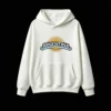 白卫正 Bold Golden Sunburst with Wavy Rays, Black and Blue White Stripes Design, Patriotic Insignia Sweatshirt for Men Women, Casual Streetwear Gift for Argentine Fans