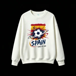 Spain Football Soccer Team National Pride Graphic Sweatshirt