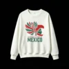 白卫正 Mexico Eagle Head Graphic Hoodie