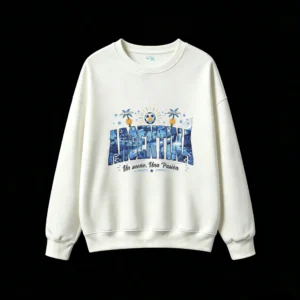 白卫正 Argentina Soccer Un Dream A Passion Graphic Hoodie