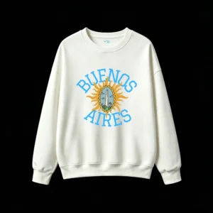 Buenos Aires Argentina Obelisk Sun of May Graphic Hoodie
