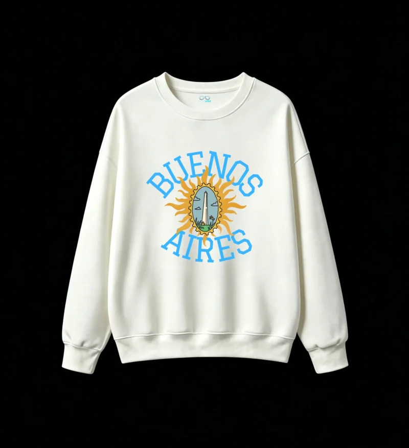 Buenos Aires Argentina Obelisk Sun of May Graphic Hoodie