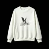 Abstract Dark Metallic Butterfly Art Hoodie