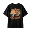 Funny Back Print T-Shirt for Men Women