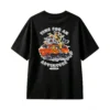 TIN Adventure Orange Van Cartoon T-Shirt - Funny Wild Road Trip Graphic Tee for Men Women