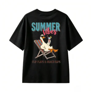 Summer Vibes Flip Flaps & Beach Naps T-Shirt