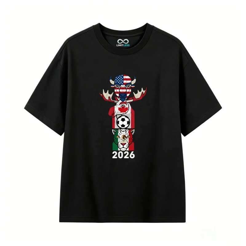 2026 FIFA World Cup USA Canada Mexico Joint Host T-Shirt