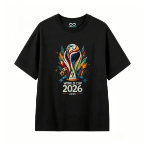 黑t正 FIFA World Cup 2026 Official Graphic T-Shirt