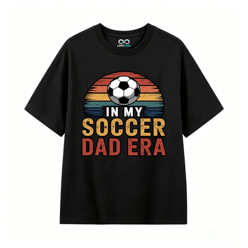 Retro Vintage Soccer Dad Era T-Shirt