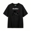 黑t正 Ink Wash Galloping Horse · Boundless Freedom Chinese Style Short Sleeve T-Shirt