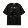 黑t正 Stylized Wolf Digital Art T-Shirt