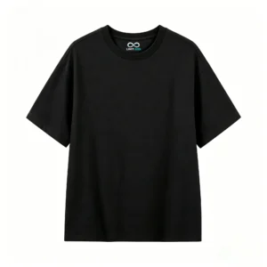 黑t正面展示 Design your own pattern