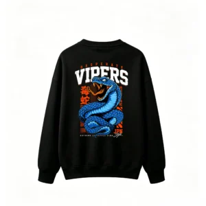 黑卫 Desperate Vipers Extreme Li Battle Club Graphic Hoodie
