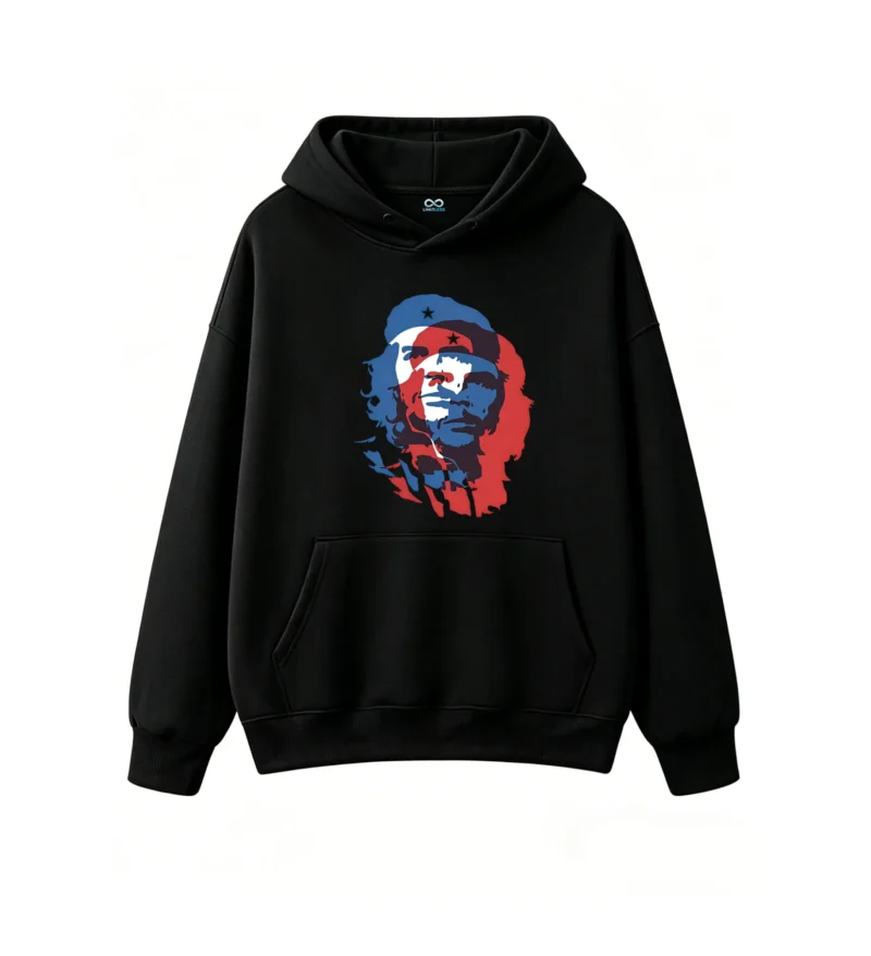 黑卫 Hooded sweatshirts printed with Argentine national heroes