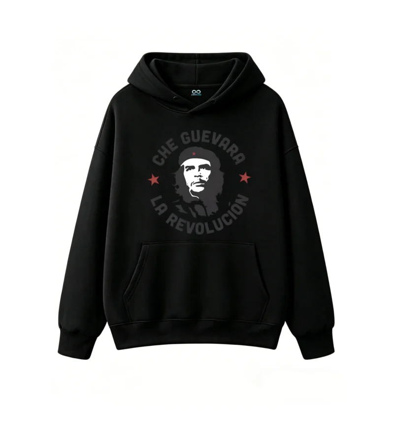黑卫 Hooded sweatshirts printed with Argentine national heroes