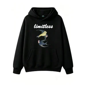 Yin Yang Swallows Ukiyo-e Style Hoodie